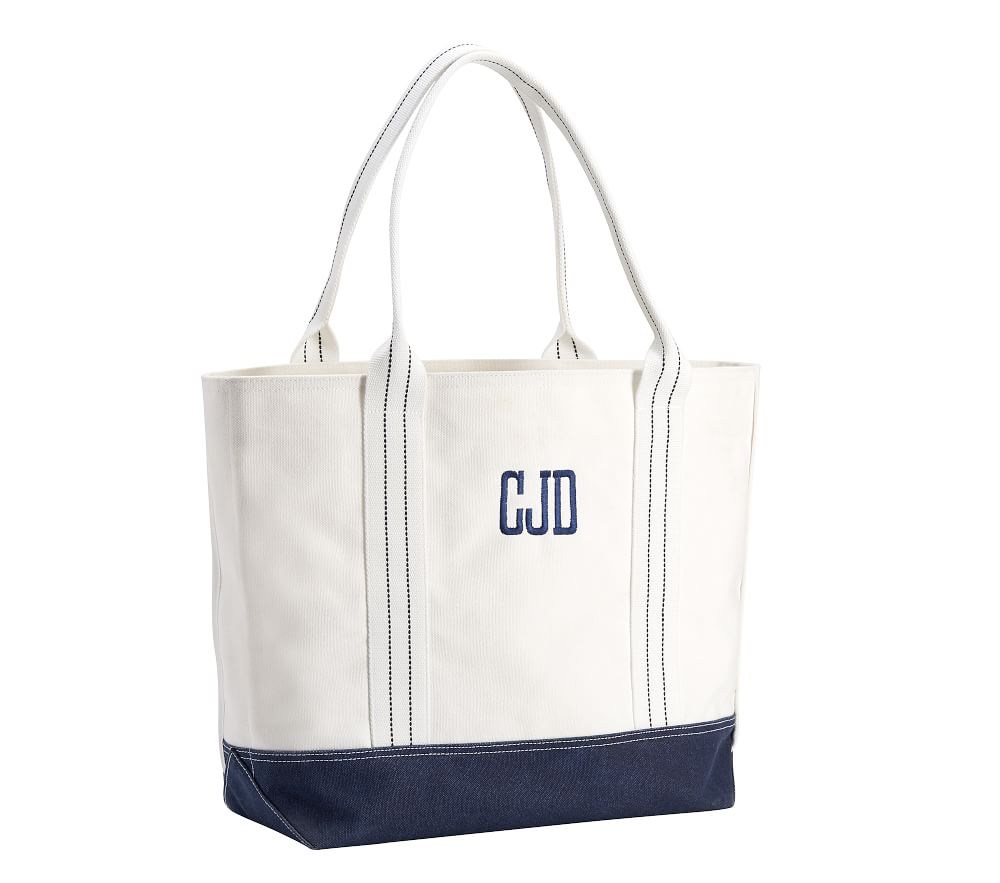 Mark & Graham x pbk Navy Solid Family Tote